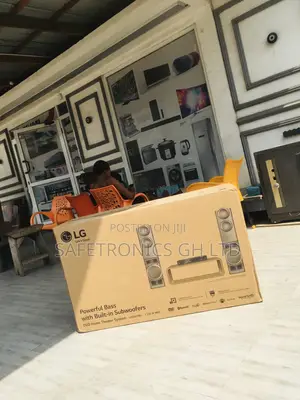 Boxed LG LHD687 Black Bluetooth Wireless Electric Speaker