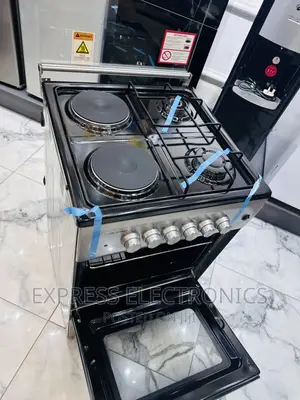 Sliver Gas Cooker Oven Grill 2-2 Volcano 50/50 :.