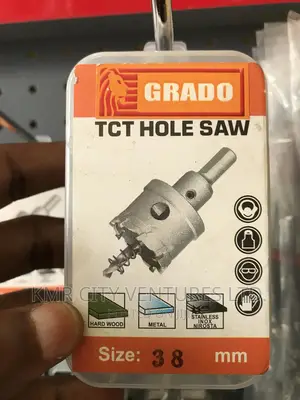 Grado TCT Hole Saw With Pilot Drill Bit