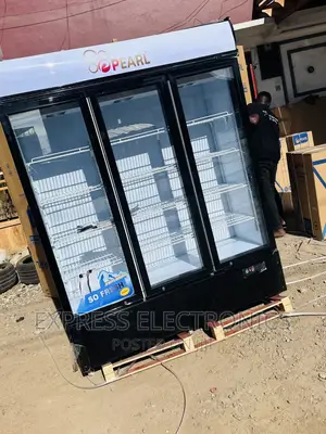 (905L) Display Fridge Pearl Three Doors