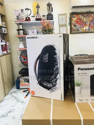 Boombox3 Wireless Black JBL Electric Bluetooth Speaker