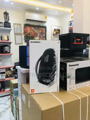 Wireless JBL Boombox3 Bluetooth Black Electric Speaker