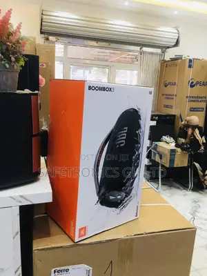 Bluetooth Electric Boombox3 Wireless Black JBL Speaker