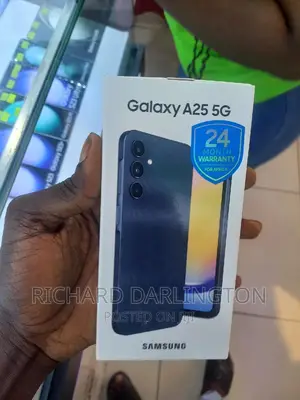 New Samsung Galaxy A25 128 GB Black