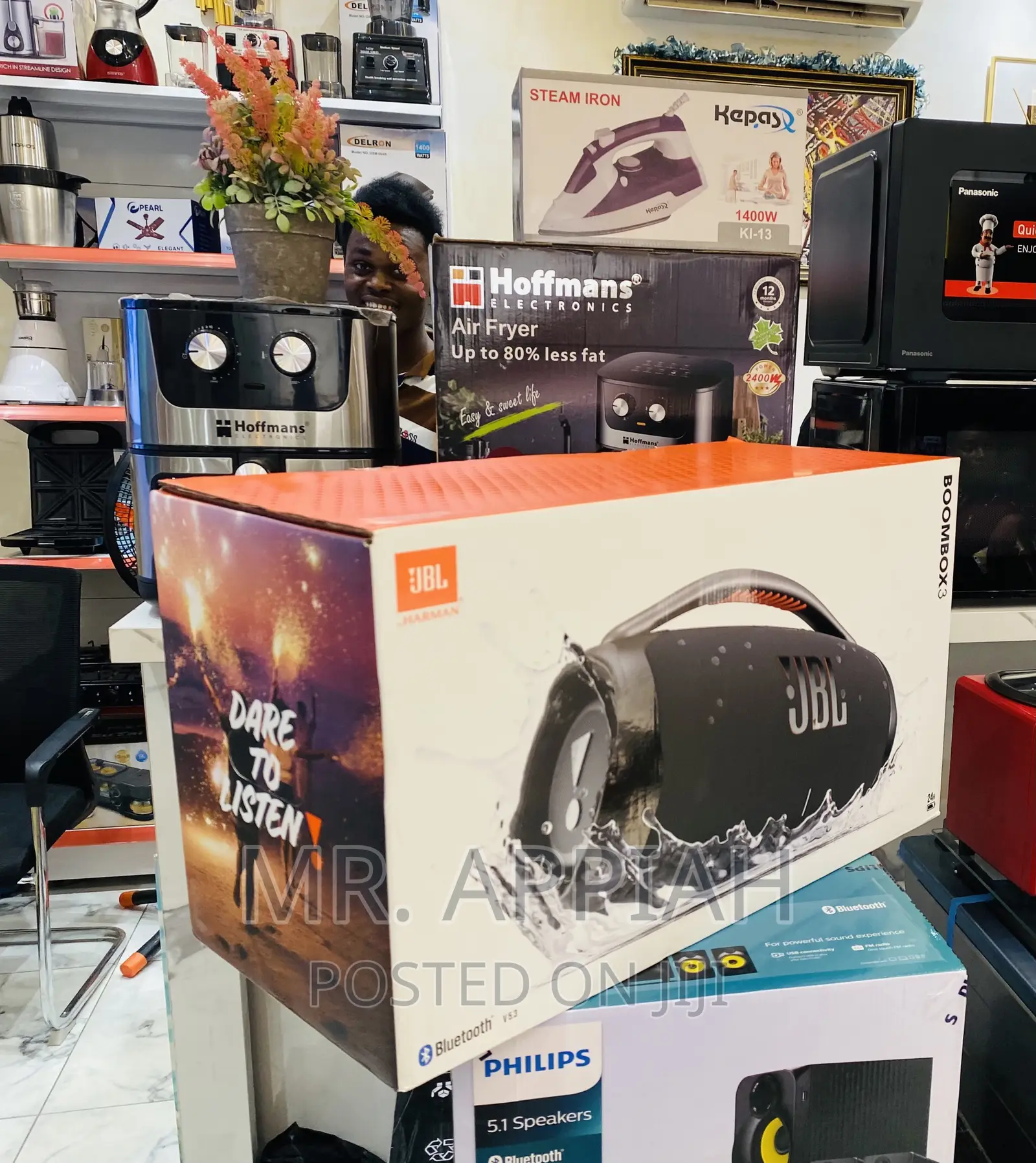 Buy Adorable JBL Boombox 3(Black)Bluetooth Speaker.