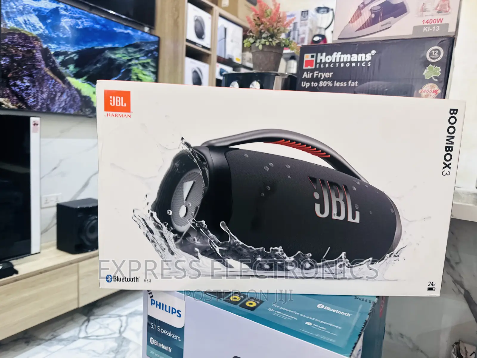 Party Boost Bluetooth Boombox 3 Speaker