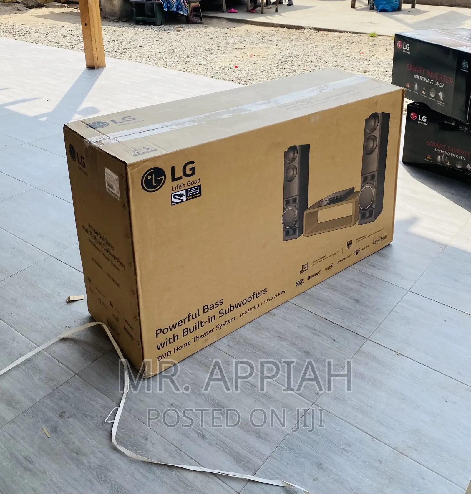 Buy Quality LG LHD 687 Bluetooth Home Theater System(Black)