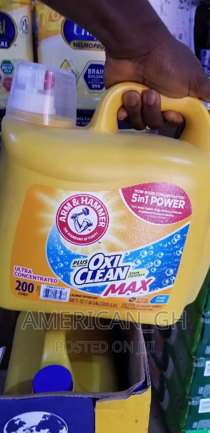 Arm Hammer Plus Oxiclean Max Liquid Laundry Detergent