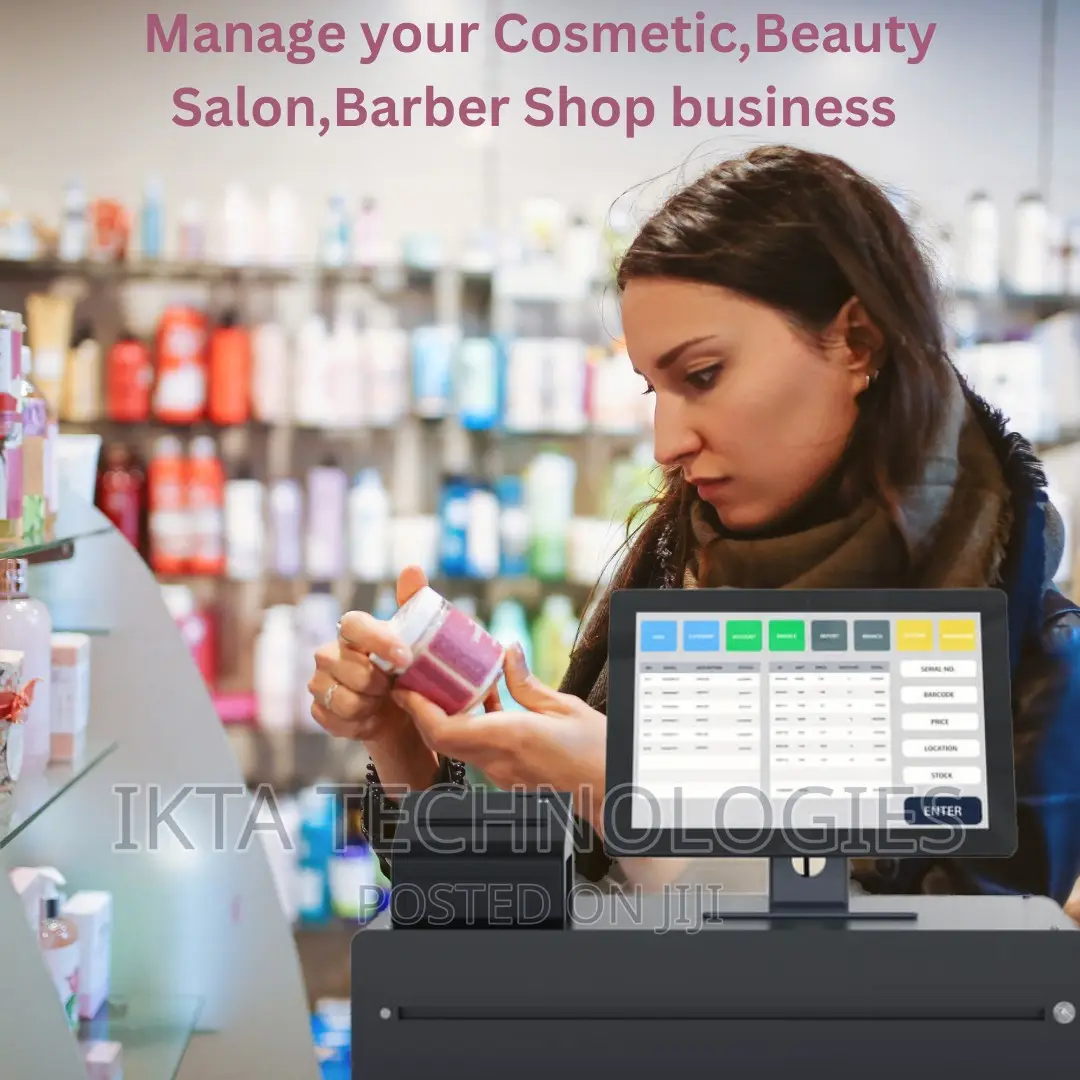 Barber Shop, Cosmetic, Beauty,Salon Pos Point of Sale System