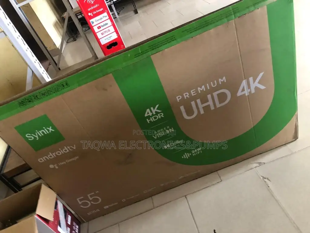 New Syinix- 55 Smart TV