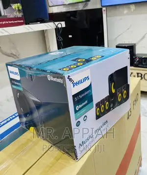 Energy Saving Philips Bluetooth Home Theater(Black).