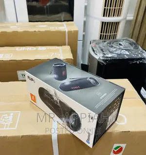 Durable JBL Flip 6 Rechargeable Bluetooth Speaker(Black)