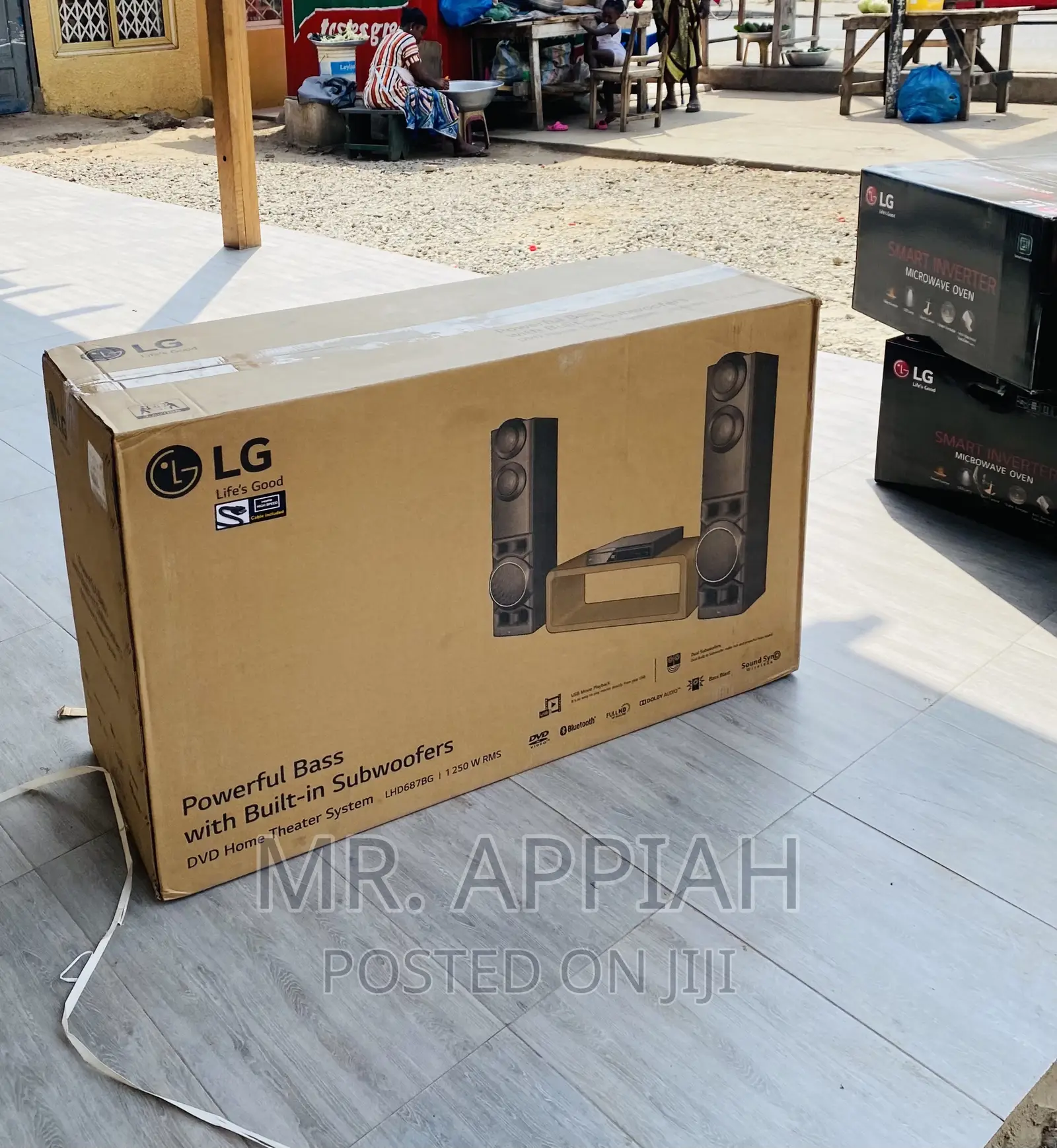 Shop Classic LG LHD 687 Bluetooth Home Theater(Black).