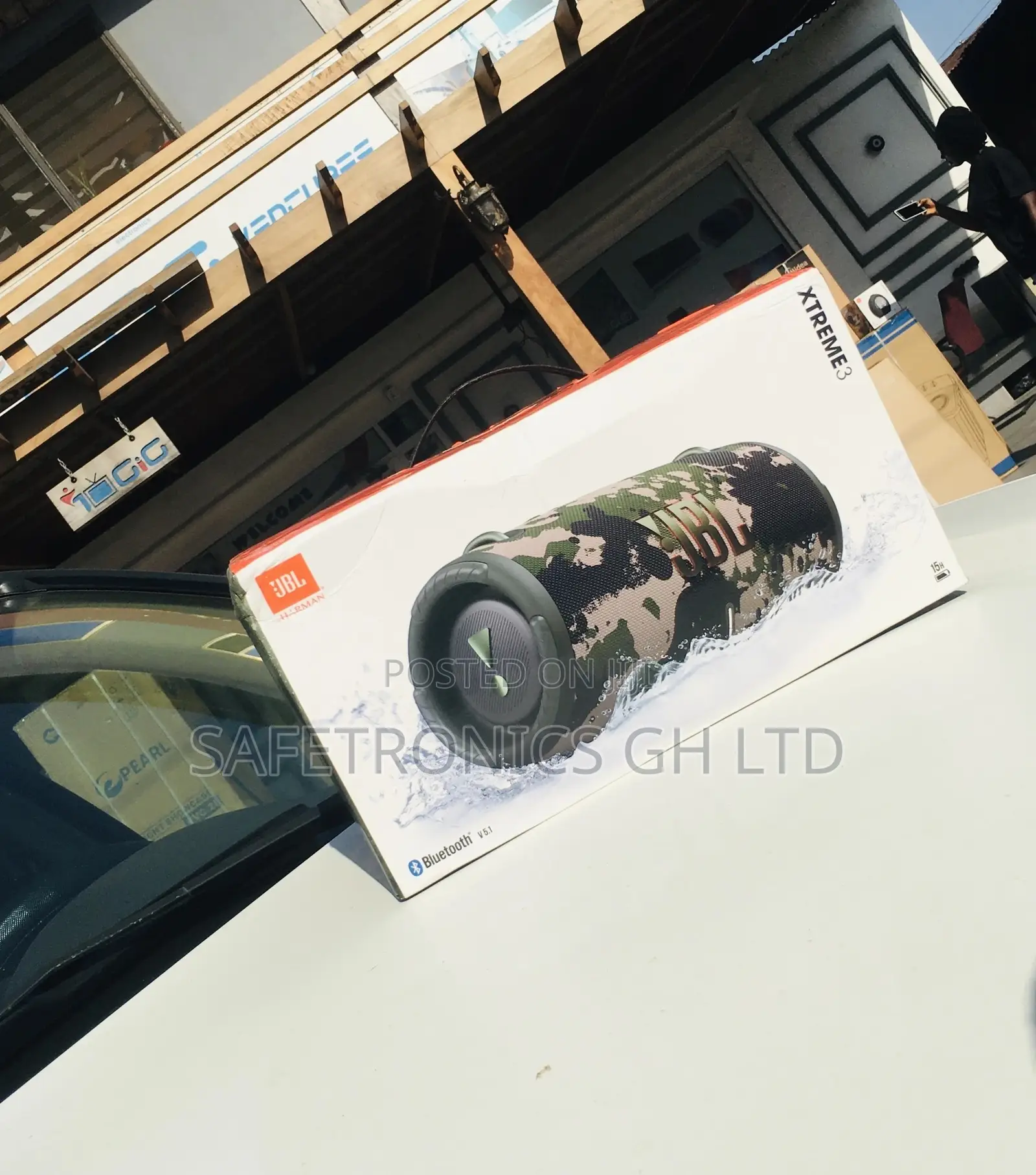 Electric Xtreme 3 Bluetooth Army Green Wireless JBL Speaker