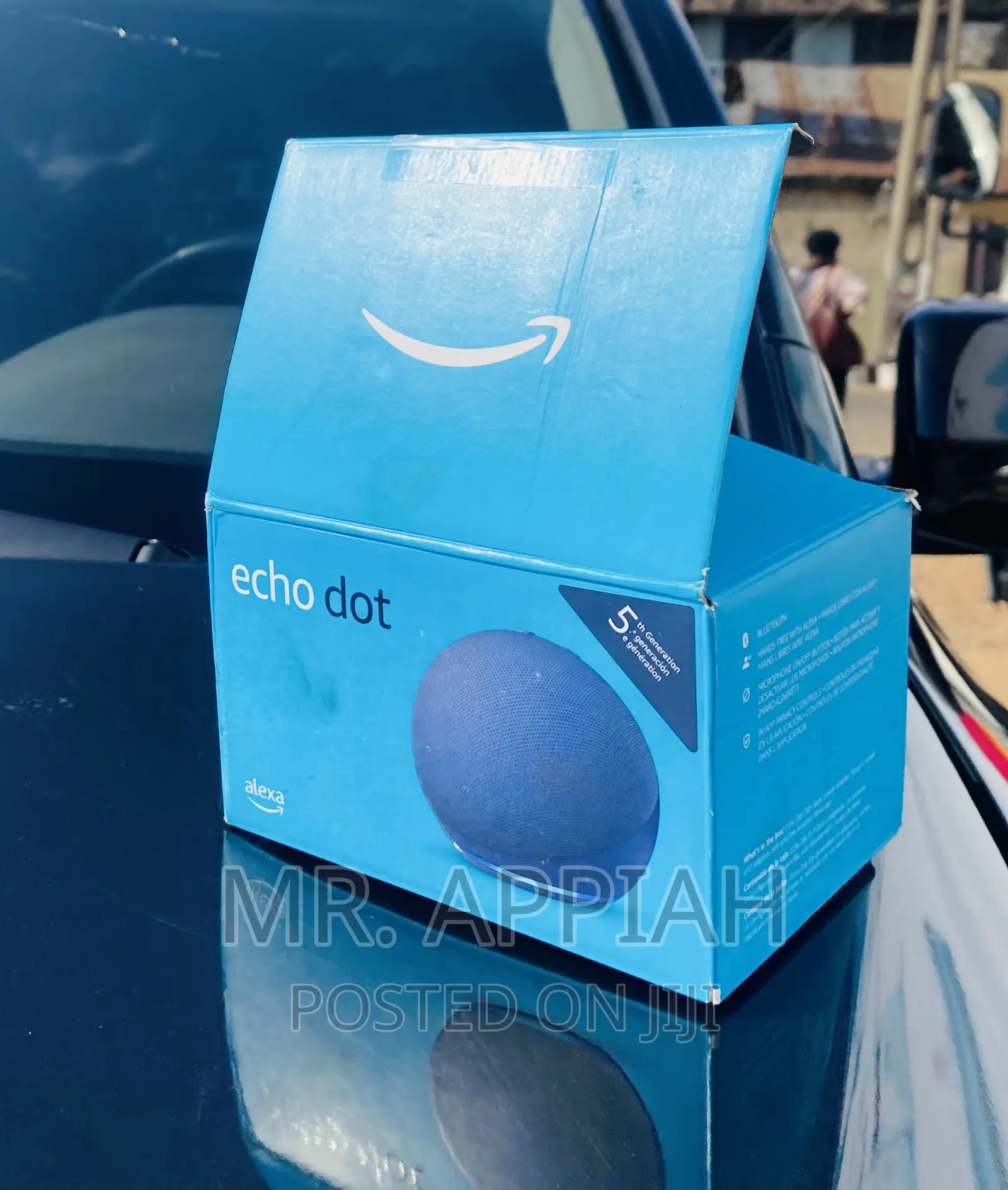 Buy Quality Echo Dot Rechargeable Bluetooth Speaker(Black)