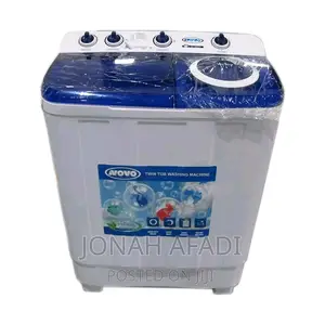 Novo 7kg Twin Tub Semi Automatic Washing Machine Nv-7kgtt