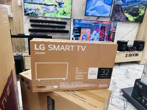 LM630 32”FHD Smart Glossy Black Slim LG Tv