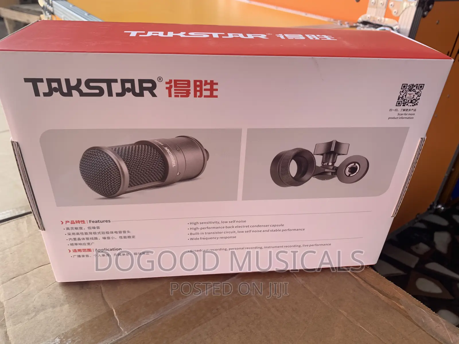 Takstar Sm-8b-S Recording Microphones