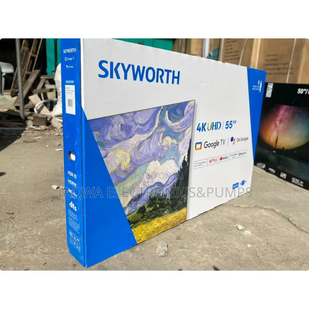 Brand New Skyworth 55"Inches Smart Tv