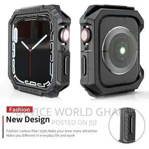 Edge Carbon Fiber Bumper Case for Apple Watch Series 1-9