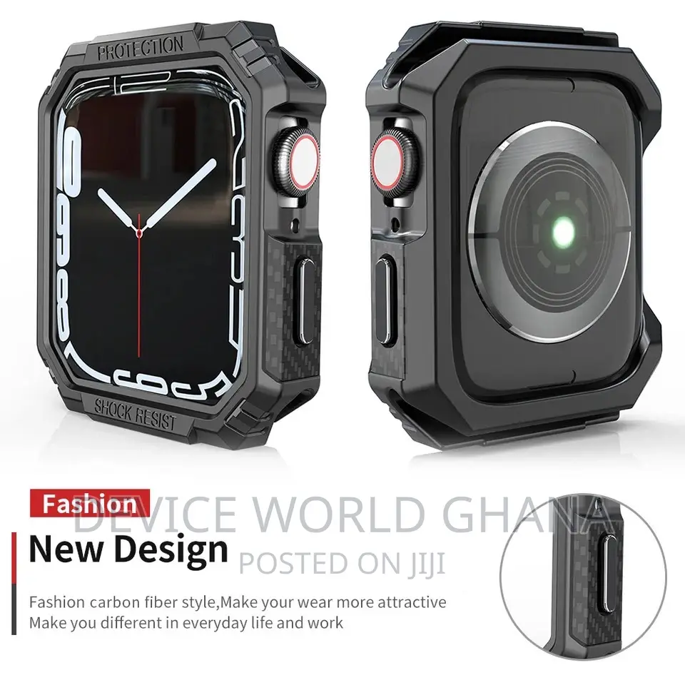 Edge Carbon Fiber Bumper Case for Apple Watch Series 1-9