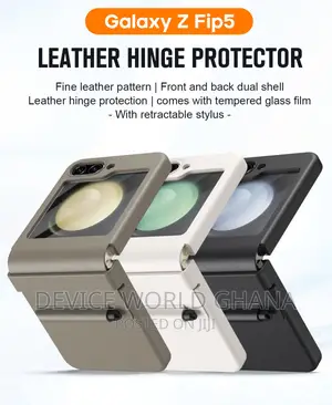 Razr Matte Leather Case for Samsung Z Flip 5