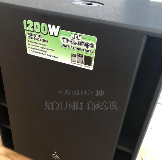 Mackie THUMP Series, 18-Inch 1200-Watt Subwoofer