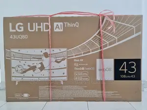 43” LG Uhd Smart Ai Voice-Control-Magic Remote Slim 2024