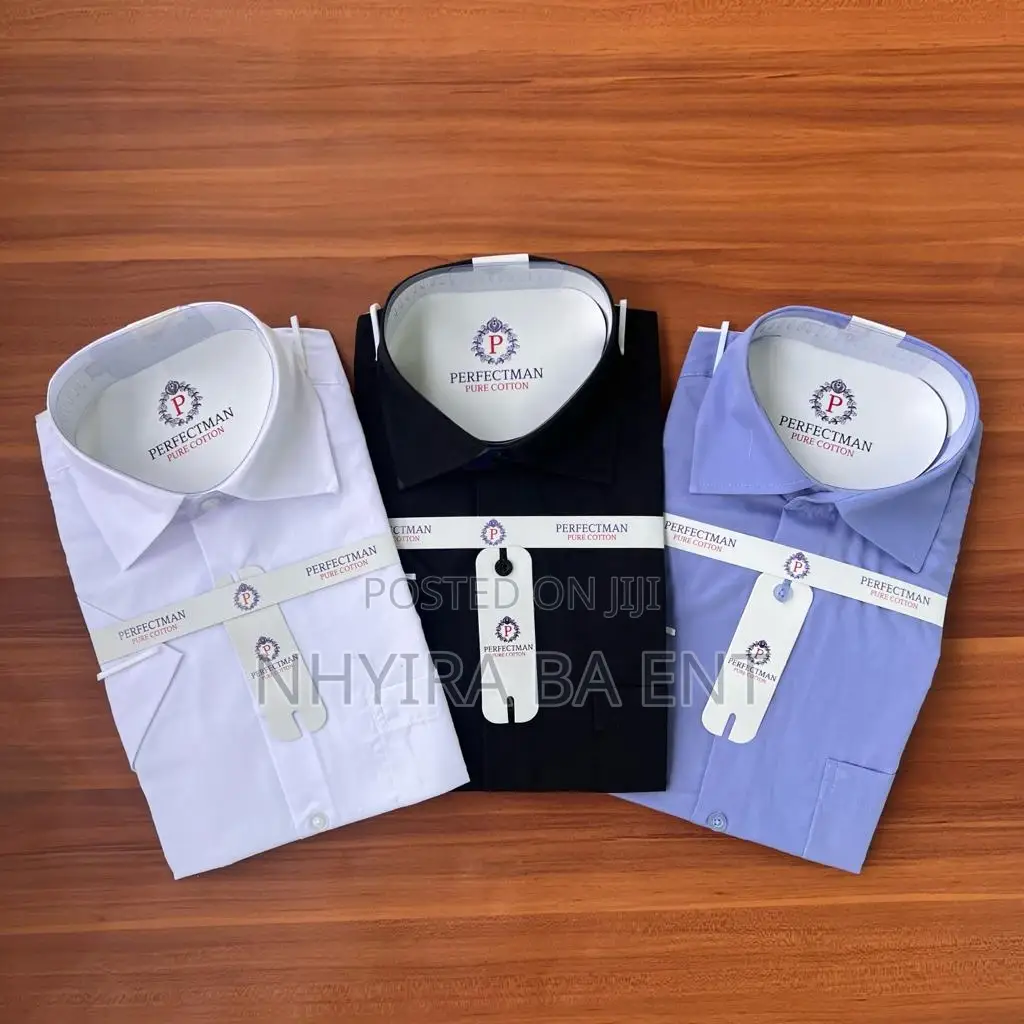 Perfectman Short Sleeves Shirt Available in Stock