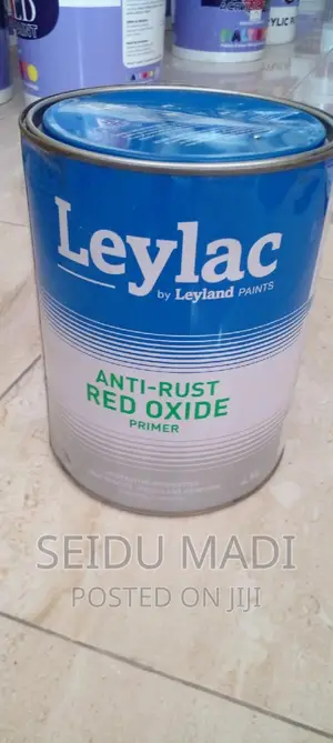 Lèylac Anti-Rust Red Oxide Oil Paint.