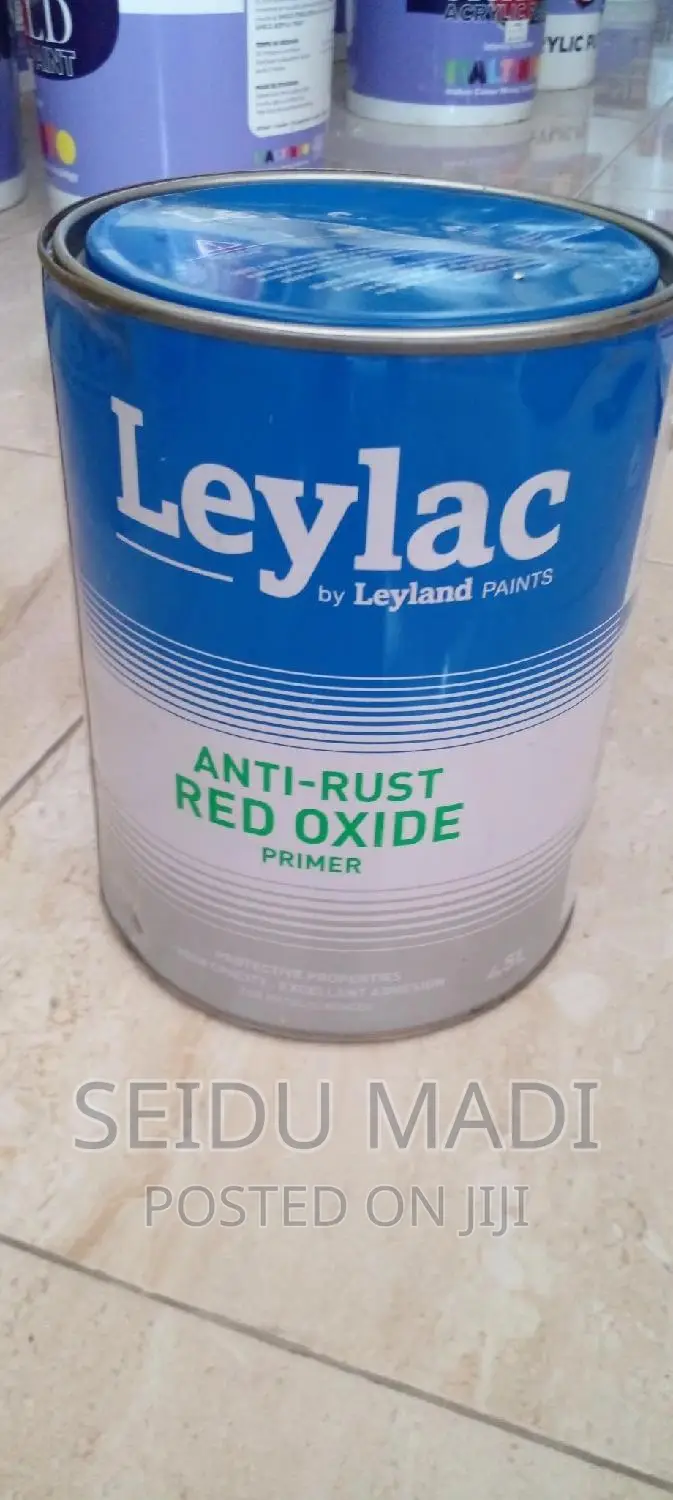 Lèylac Anti-Rust Red Oxide Oil Paint.