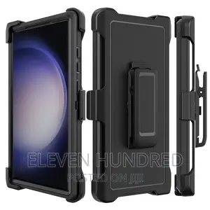 Samsung S24 S23 S22 S21 Defender Case Cover Belt
