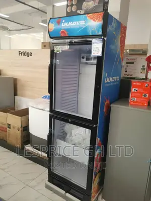 Innova Double Door Display Fridge 450L
