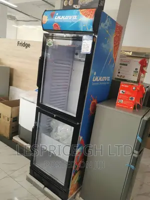 Brand New Innova Double Door Display Fridge 450L