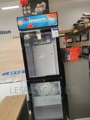 Double Glass Door Innova Double Door Display Fridge 450L