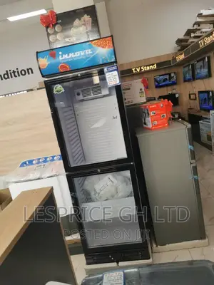 Superb Innova Double Door Display Fridge 450L