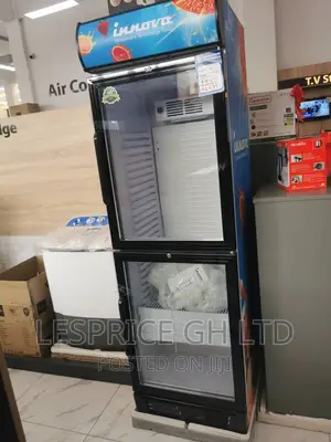 Innova Double Door Display Fridge 450L□