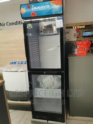 Fast Cooling○Innova Double Door Display Fridge 450L