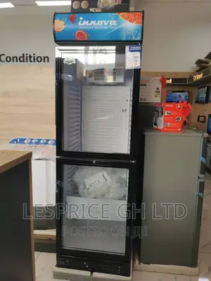 Innova Double Door Display Fridge 450L□□