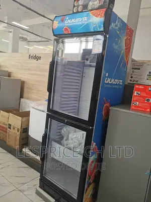 Innova Double Door Display Fridge 450L□□•