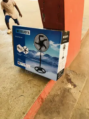 Original Merijo’S 18 Inch Electric Standing Fan(Black)