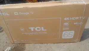 TCL 65" Smart Tv With Wi-Fi ,Bluetooth and Google T