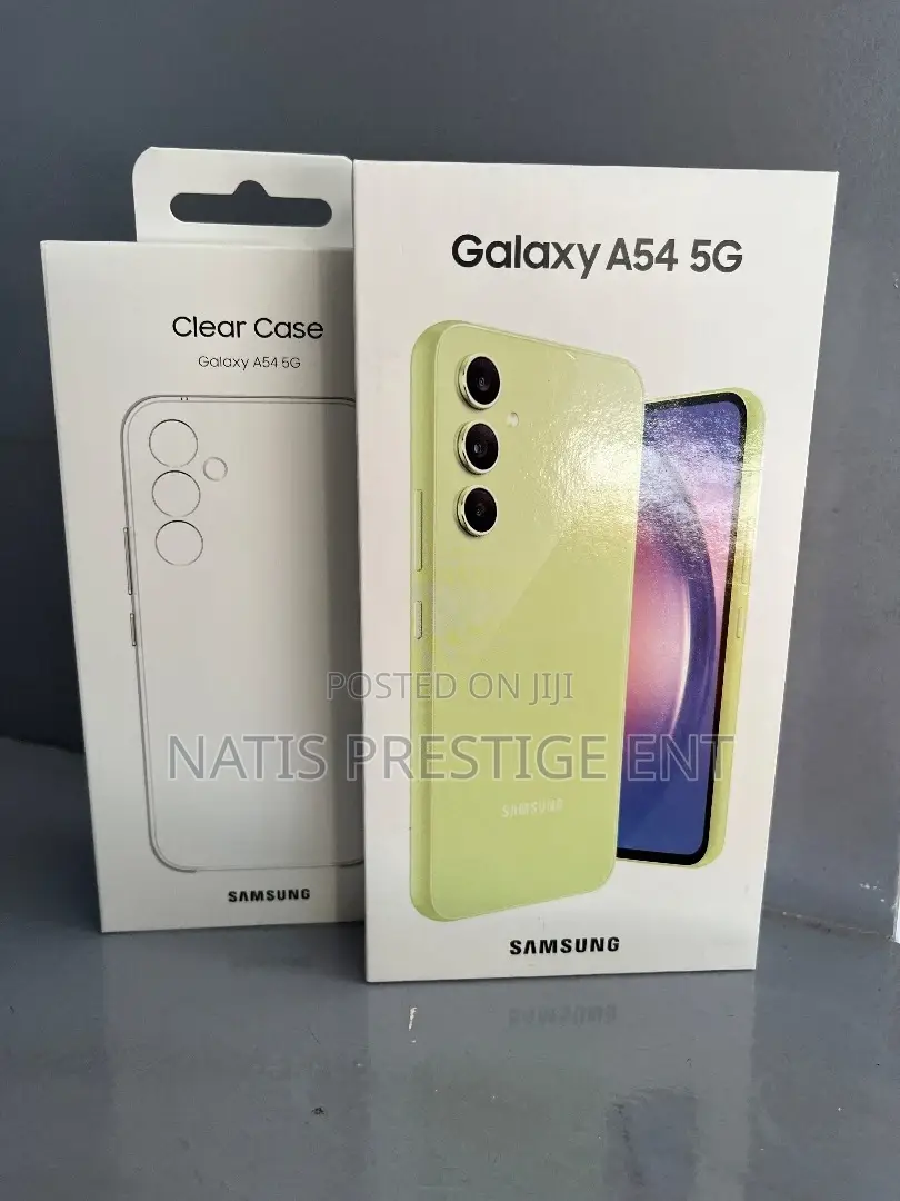 New Samsung Galaxy A54 5G 128 GB Yellow