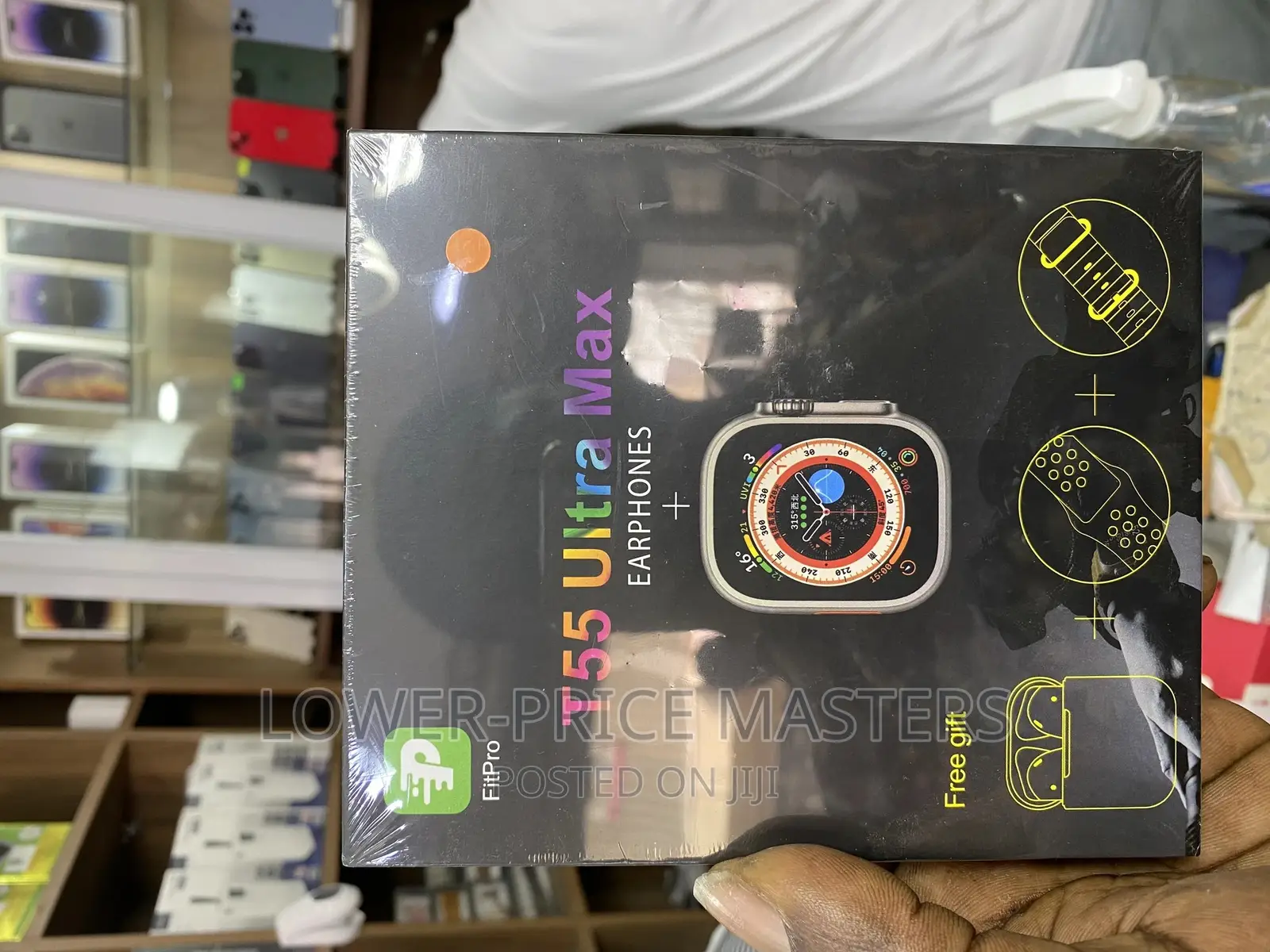 T55 Ultra Max Smartwatch 8 With Airpod 2 in 1