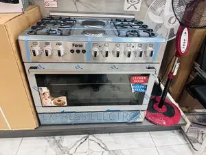 Easy Set Up __ Stove Electric Gas 4-2 Ferre Sliver __.,