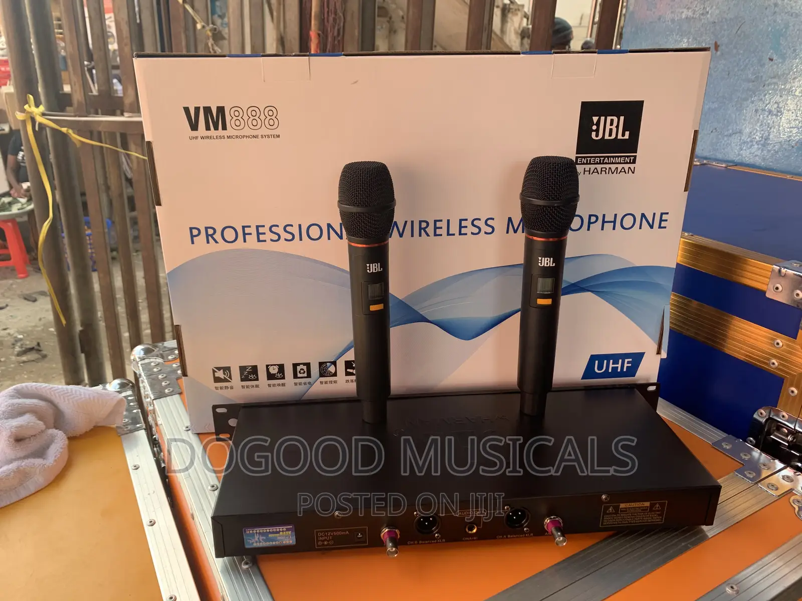 JBL VM888 UHF 2in1 Wireless Microphone