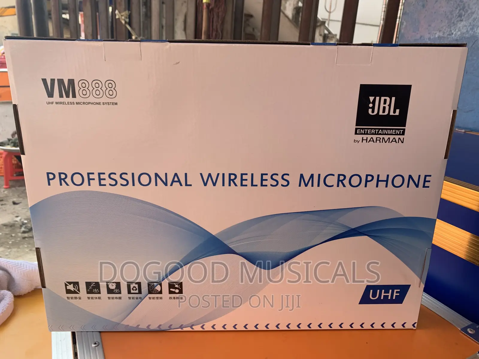 JBL VM888 UHF 2in1 Wireless Microphone