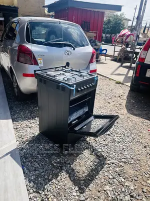 Easy Set Up Gas Electric Stove 3-1 Black Call and Order For