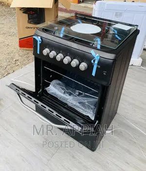 Quality Ferre 60x60 4 Gas Burner With Oven(Black).