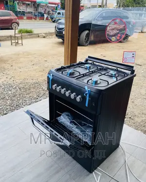 Classic Design Ferre(Black)60x60 4 Gas Burner + Oven.